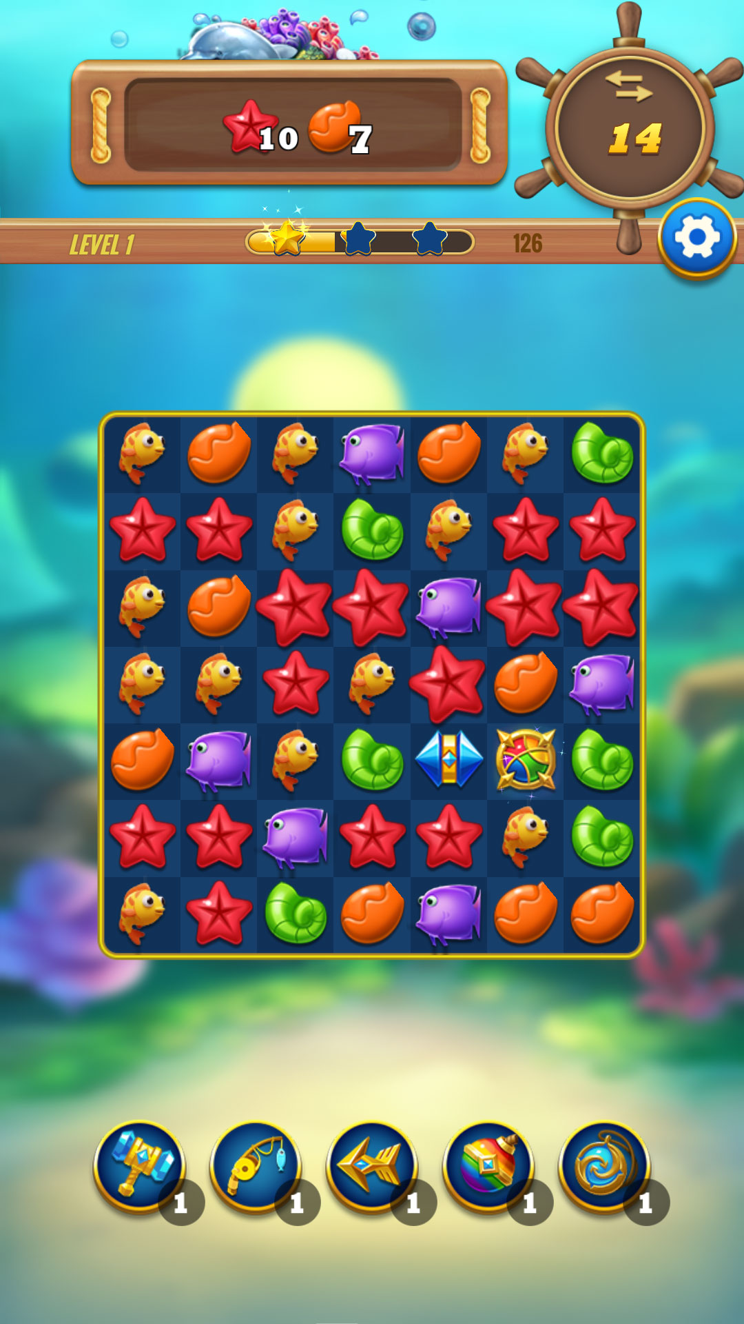 Super Fishing Catch game screen
